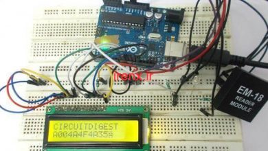 پروژه آردوینو اتصال RFID