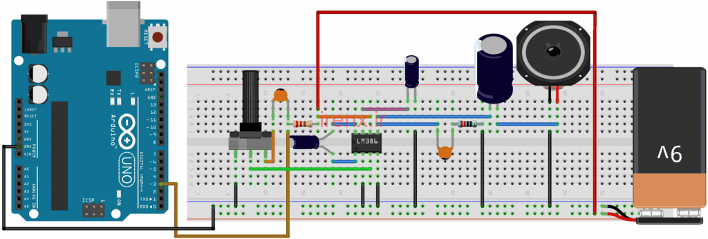 قطعات مورد نیاز پروژه TTS آردوینو