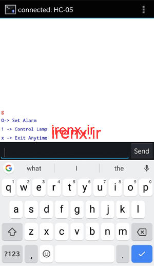 اتصال موبایل اندروید به آردوینو