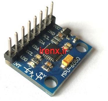 سنسور ژیروسکوپ و شتاب سنچ MPU6050