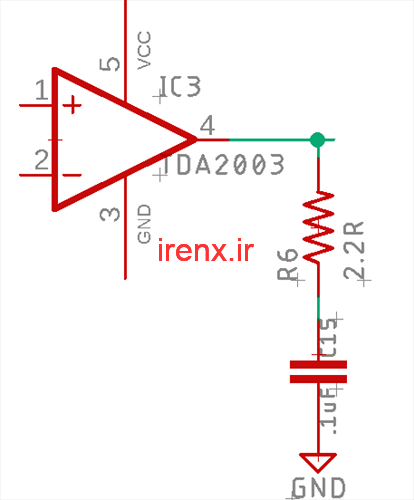 تنظیم فیلتر خروجی