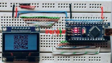 آموزش کامل پروژه ساخت کد QR آردوینو
