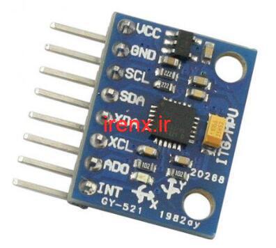 مشخصات سنسور شتاب سنج و ژیروسکوپ MPU6050