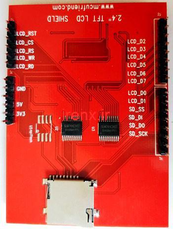ماژول صفحه نمایش 2.4 اینچی LCD TFT 
