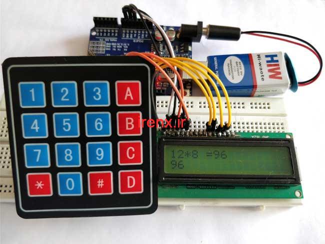 آموزش ساخت ماشین حساب با Arduino