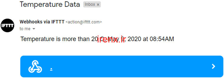 ایمیل ifttt
