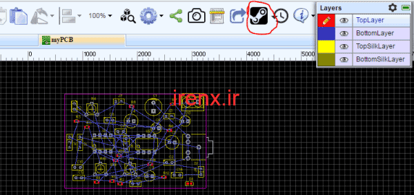 اتصال قطعات در طرح PCB