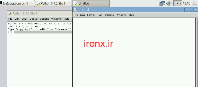 ایجاد فایل جدید در Python