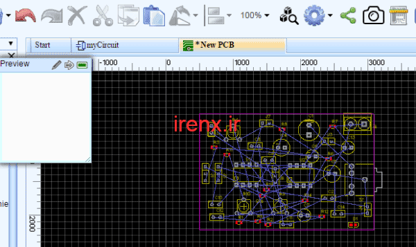 جای دهی قطعات در برد PCB