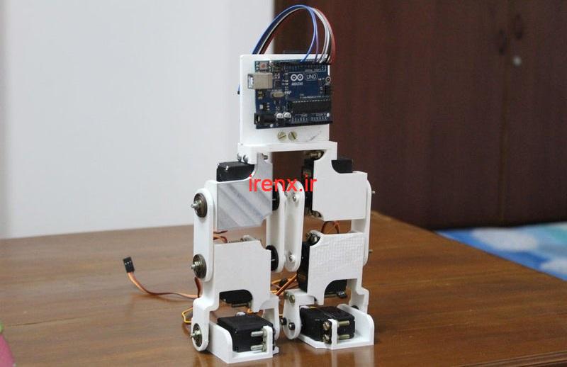 مونتاز قطعات ربات با Arduino