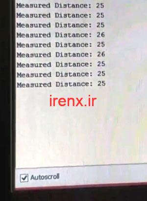 نحوه کار پروژه محاسبه فاصله بین دو وسیله