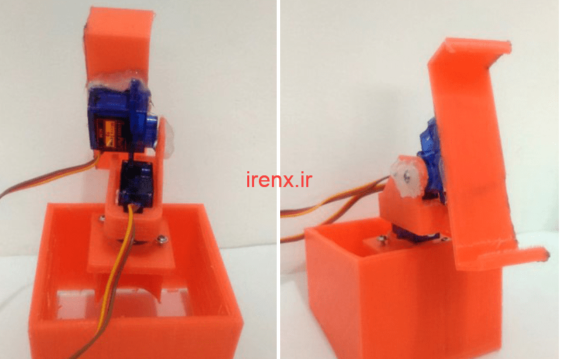 پروژه ربات تشخیص صورت و دنبال کننده چهره با Arduino
