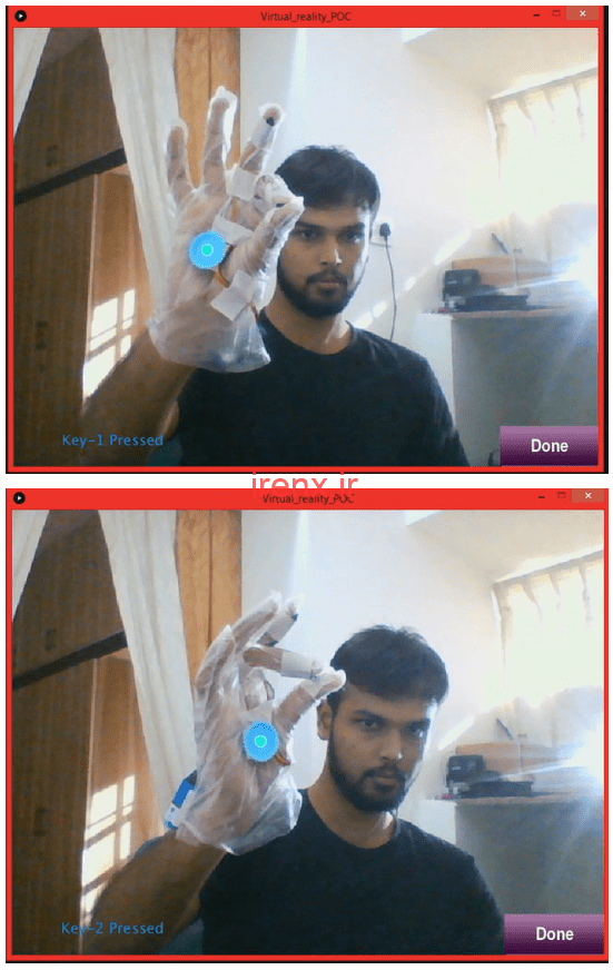 کالیبراسیون واقعیت مجازی با آردوینو