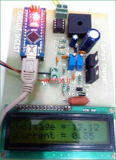 برد PCB شارژر باتری 12 ولت