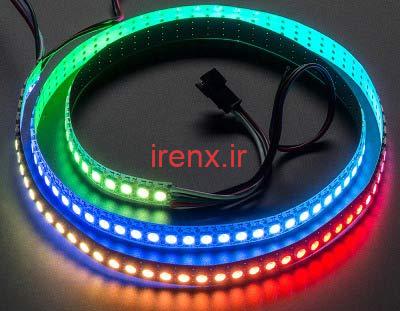 پروژه راه اندازی Neo Pixel با Arduino و LCD TFT