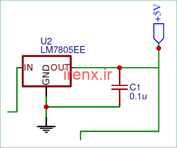 استفاده از تنظیم کننده ولتاژ با Arduino