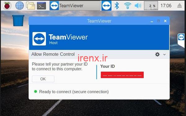 برقراری ارتباط با برد Raspberry pi از طریق تیم ویوور