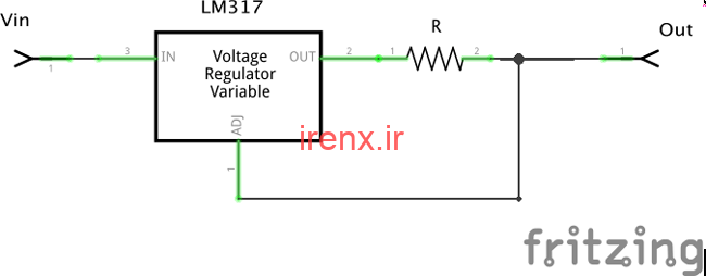 رگولاتور جریان براساس LM317