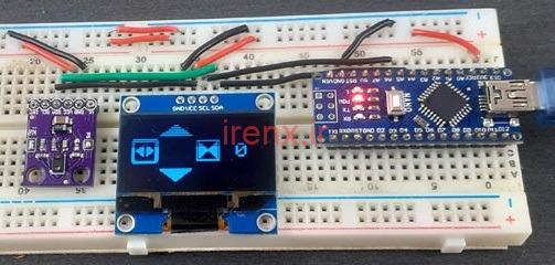 مدار کنترل آسانسور با خرکت دست از دور