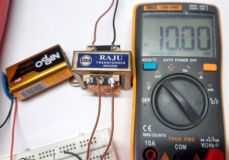 محاسبه مقدار RMS در AC