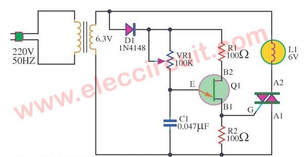 دیمر ولتاژ پایین AC برای لامپ 6.3 ولت