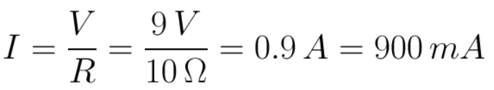 محاسبه جریان عبوری از مقاومت