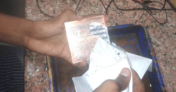 برچسب شماتیک مدار روی برد PCB