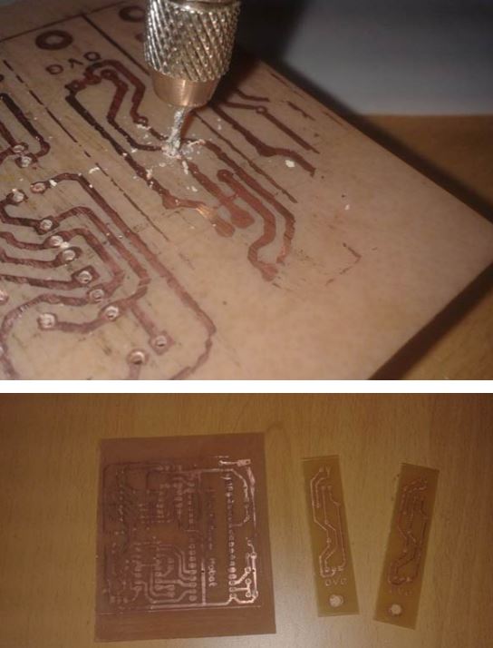 سوراخ کردن برد مدار چاپی PCB