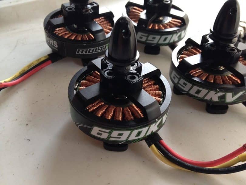 موتور براشلس برای کواد کوپتر