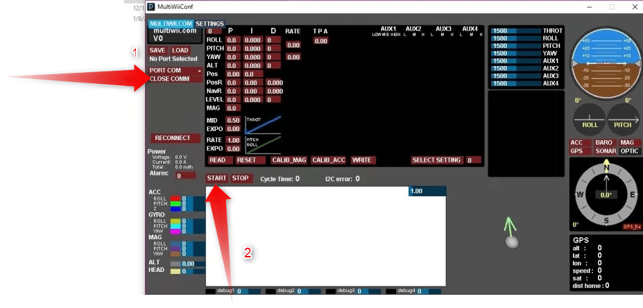 ساخت فلایت کنترل با برد های Arduino