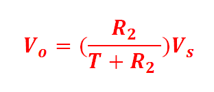 معادله تقسیم ولتاژ