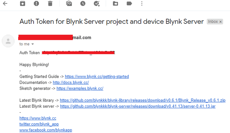 برنامه نویسی NodeMCU برای سرور Blynk