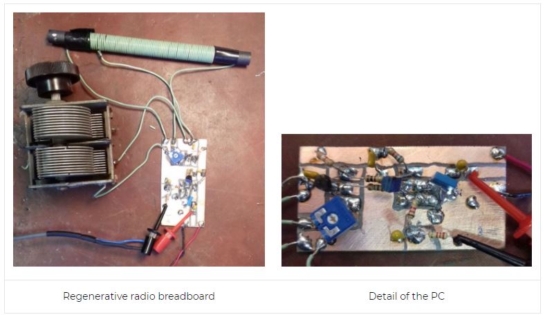 ساخت رادیو AM احیا کننده در برد بورد