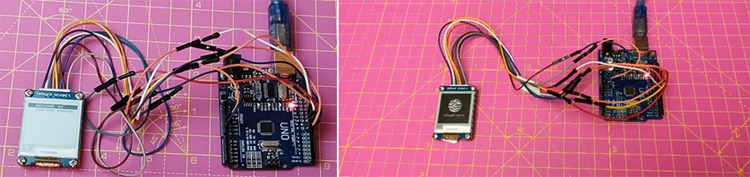 برنامه نویسی E-Paper با آردوینو