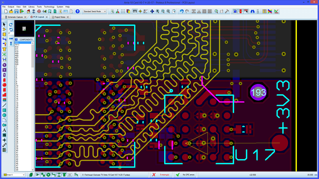 طراحی PCB در پروتئوس