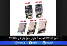 تصویر از ماژول ESP8266 چیست؟ معرفی ماژول وای فای ESP8266
