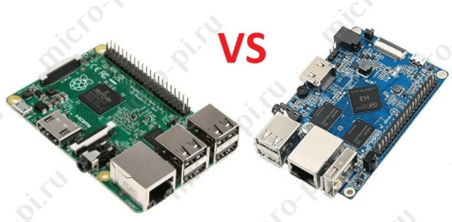 مقایسه رزبری پای و اورنج پای