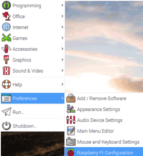 تنظیمات Raspberry Pi