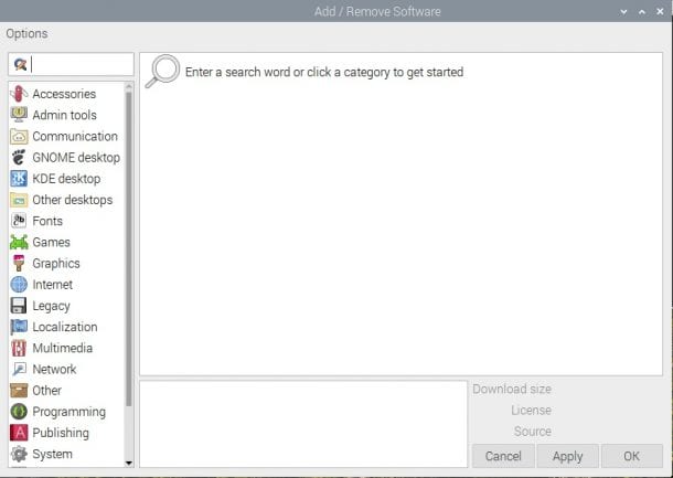 نرم افزار های مختلف رزبیان
