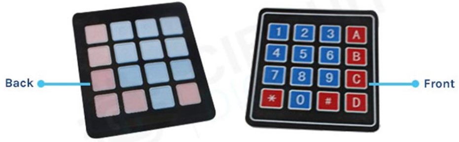 تصویر کامل ماژول کیپد