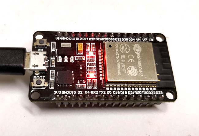 تصویر برد ESP32