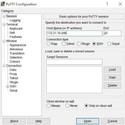 آیپی پوتی Raspberry pi