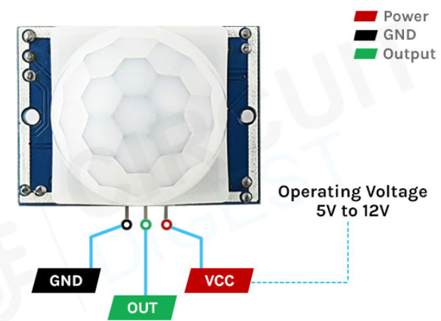 سنسور تشخیص حرکت HC-SR501 PIR