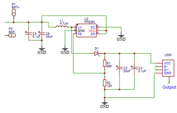 مدار مبدل تقویت کننده DC-DC