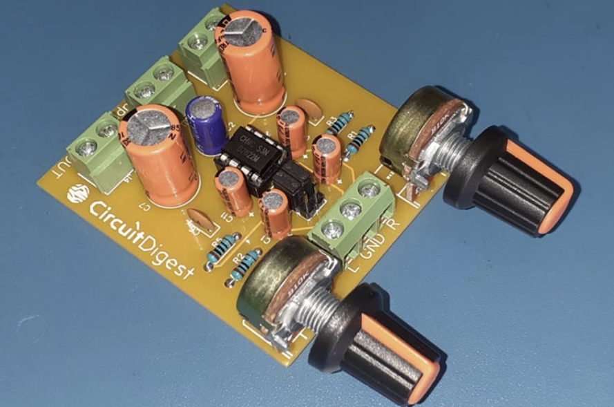 برد PCB TDA2822