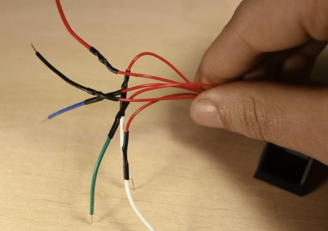 اتصال سیم جامپر به سنسور اثرانگشت FPM10A