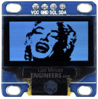 نمایش تصویر در نمایشگر SSD1306