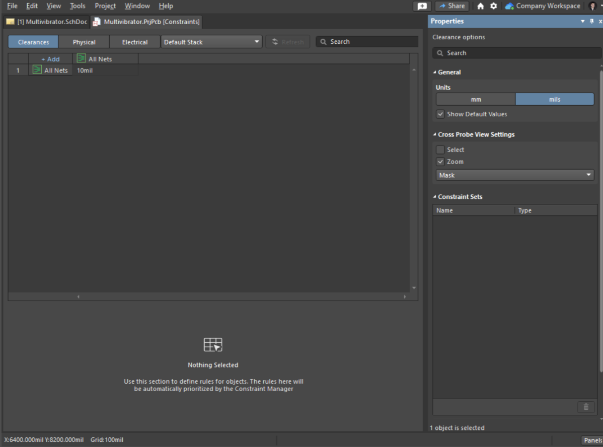 تعریف قانون فاصله 