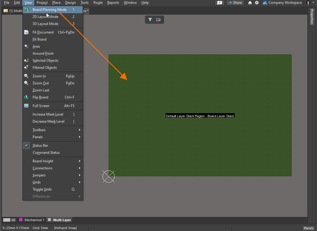 ورود به حالت برنامه‌ریزی برد