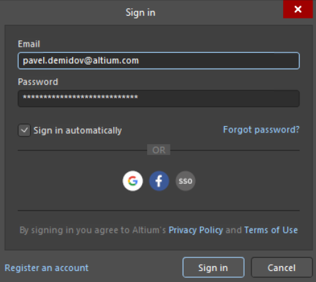 ورود یکپارچه با اکانت گوگل